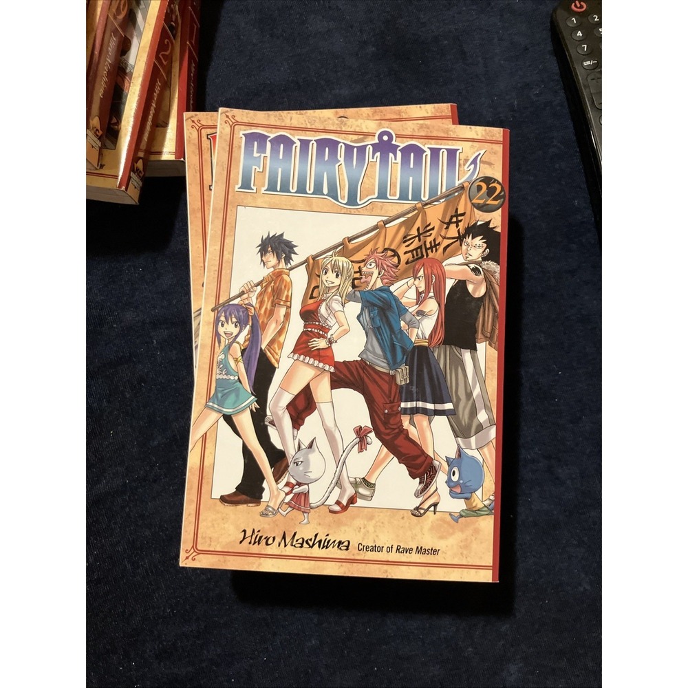 Fairy Tail Manga Hiro Mashima Kodansha Volumes 1 2 19 21 22 26 30 Lot - Picture 6 of 8